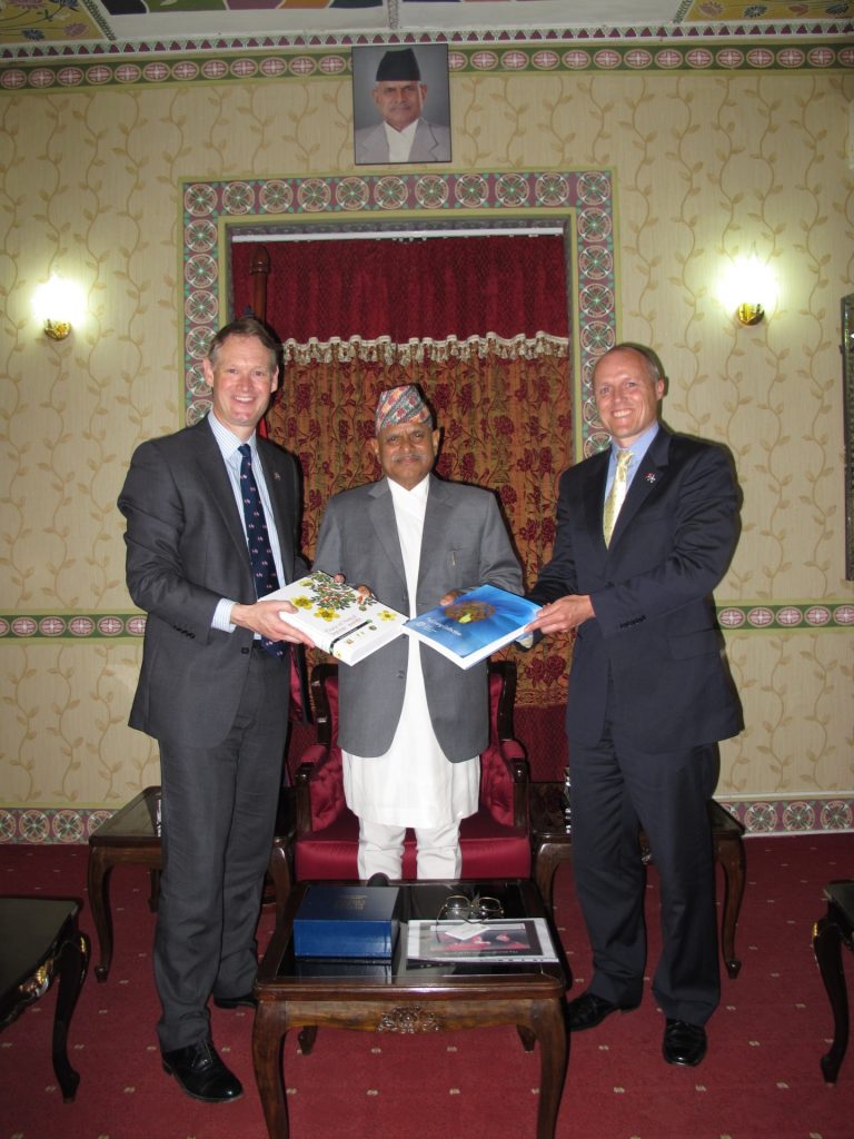 President of Nepal Meeting
