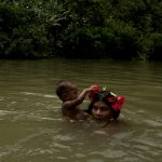 the stream of the embera