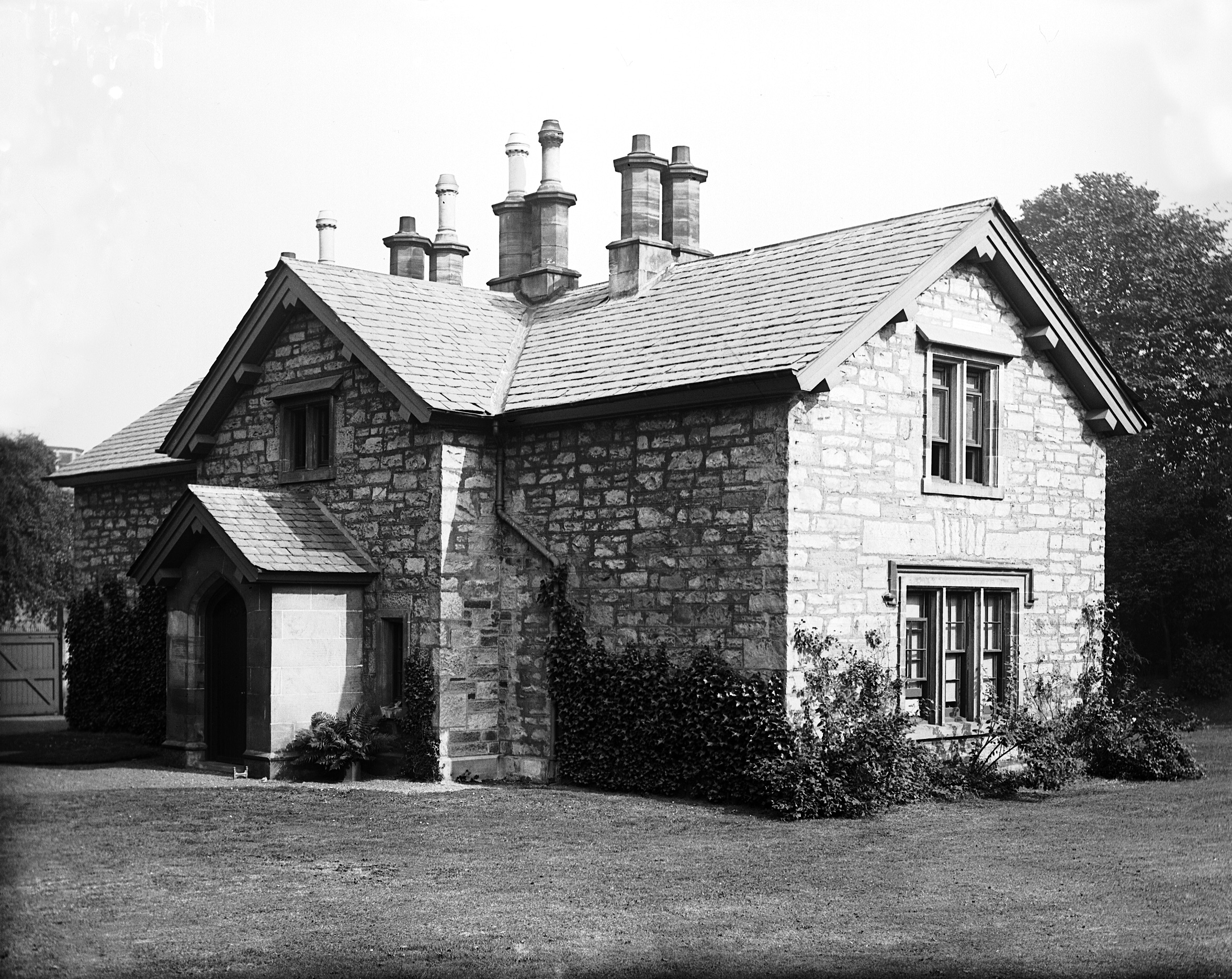 The East Gate Lodge & the former RCHS Experimental Garden Botanics