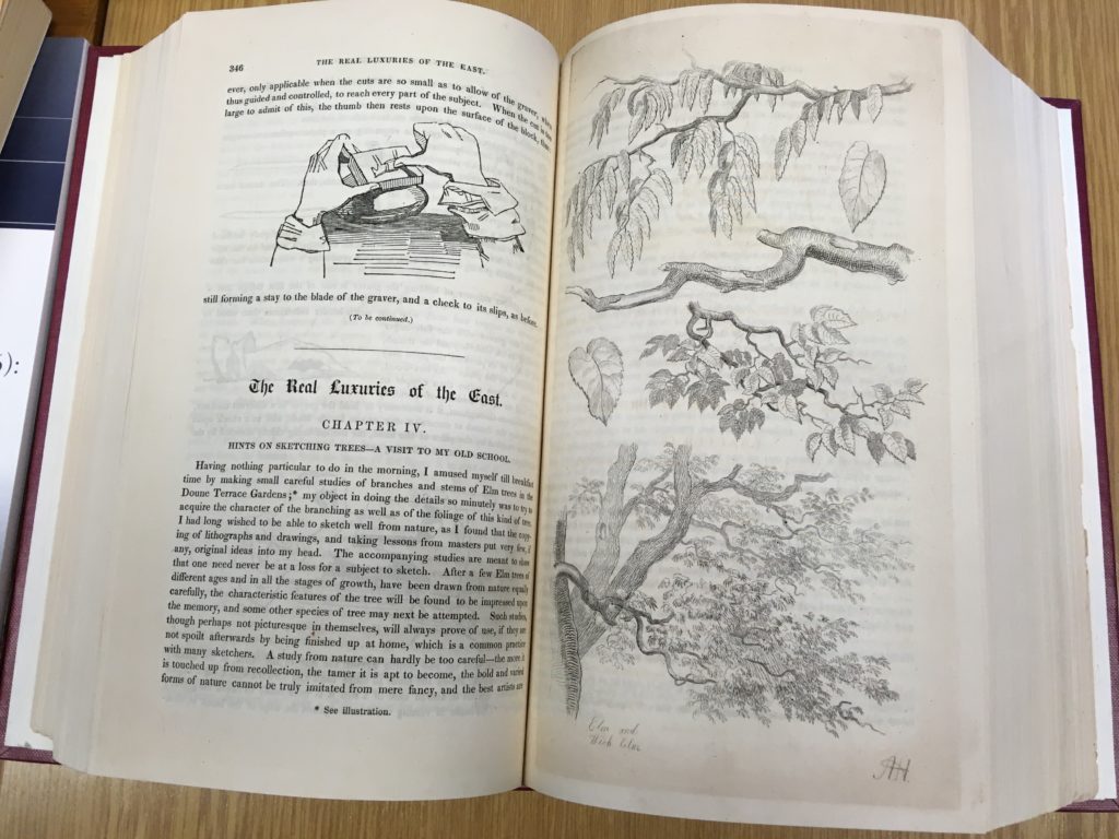 Alexander Hunter’s article and illustration in the Indian Journal of Arts, Sciences and Manufactures 
