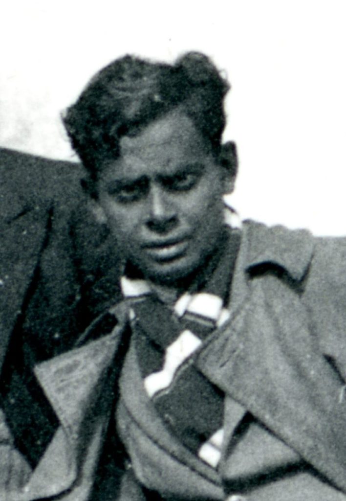 Photograph showing a gentleman that could be Bejoy Mitra.