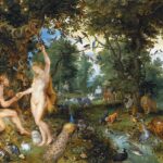 Jan Brueghel de Oude en Peter Paul Rubens Het aards paradijs met de zondeval van Adam en Eva