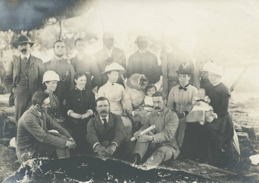 Laying foundations Blantyre church Malawi November 1888 (cropped)